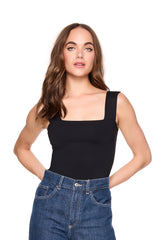 essential wide strap tank top