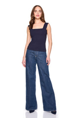 essential wide strap tank top