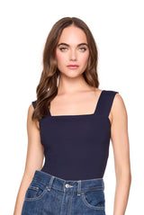 essential wide strap tank top