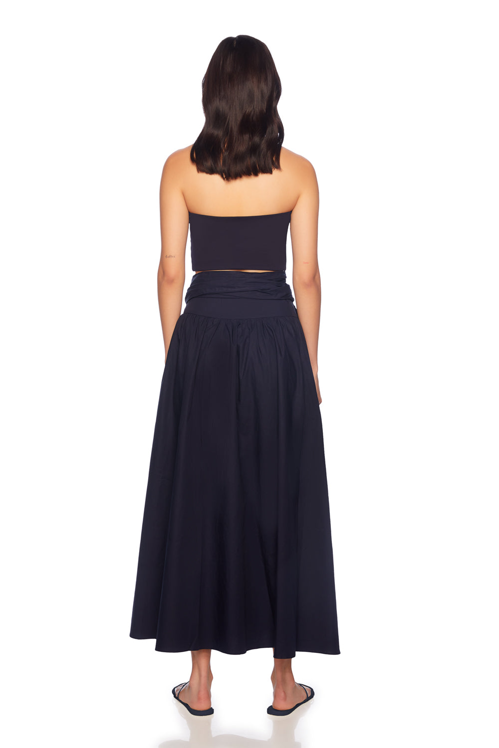 poplin wrap skirt – Susana Monaco‎