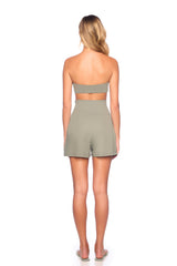 high waist corset short