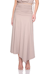 gathered skirt - one style two looks