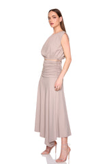 gathered skirt - one style two looks