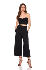 crop pocket pant