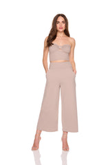 crop pocket pant