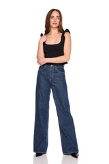 flutter sleeveless top