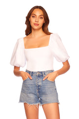 puff sleeve top