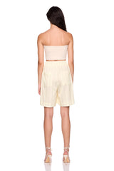 satin stripe boxer short