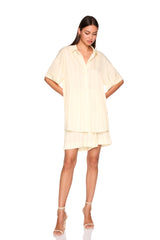 satin stripe boxer short