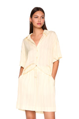 satin stripe boxer short