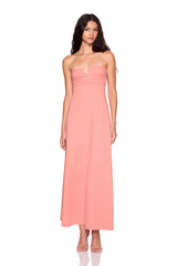 v wire maxi dress
