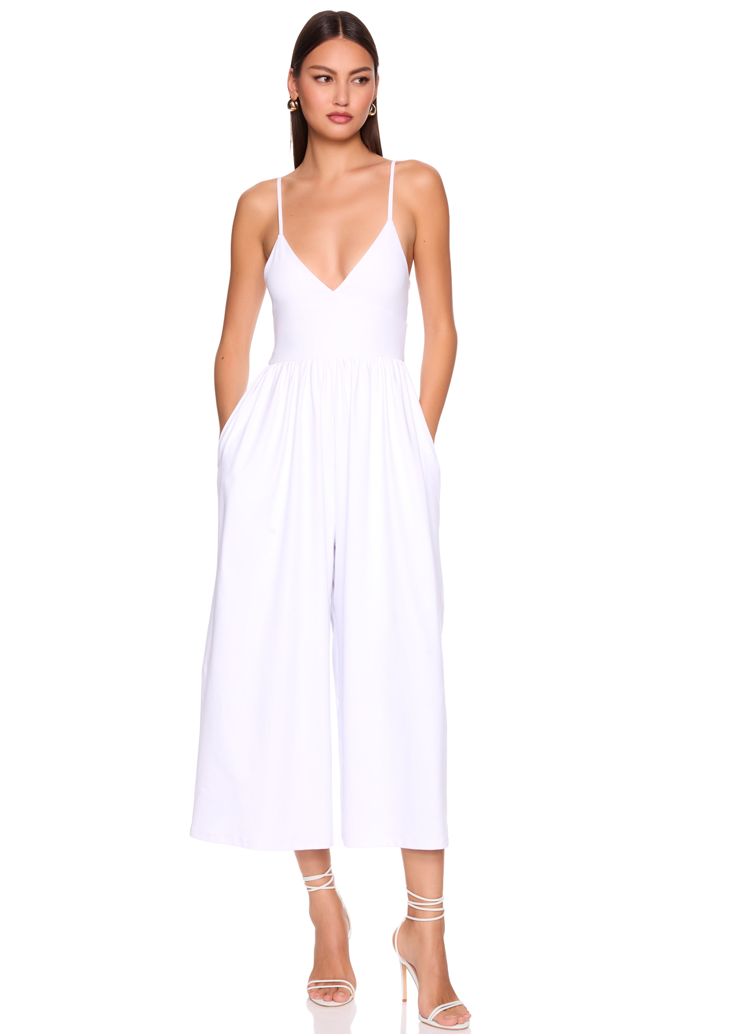 slip top pocket jumpsuit