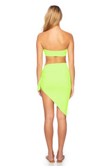 solid sarong two ways