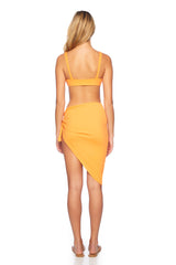 solid sarong two ways