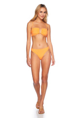 wire gathered bikini top