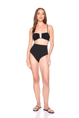 wire gathered bikini top