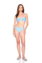 wire gathered bikini top