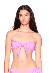 tie bandeau top