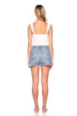 angle strap tank top