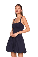 bubble strap dress