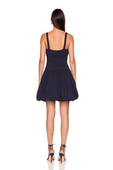 bubble strap dress