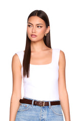 wide strap tank