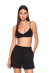 narrow waistband short