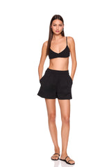 narrow waistband short