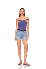 cross front top off shoulder