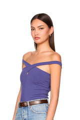 cross front top off shoulder