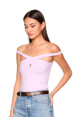 cross front top off shoulder