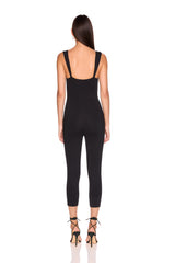 strap tank crop jumpsuit