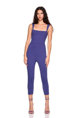 strap tank crop jumpsuit