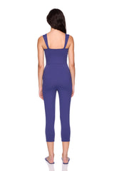 strap tank crop jumpsuit