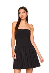 tube drop waist dress