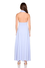 halter square wire dress