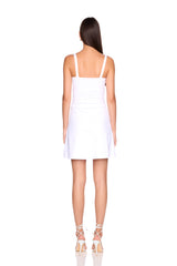 gathered tank dress