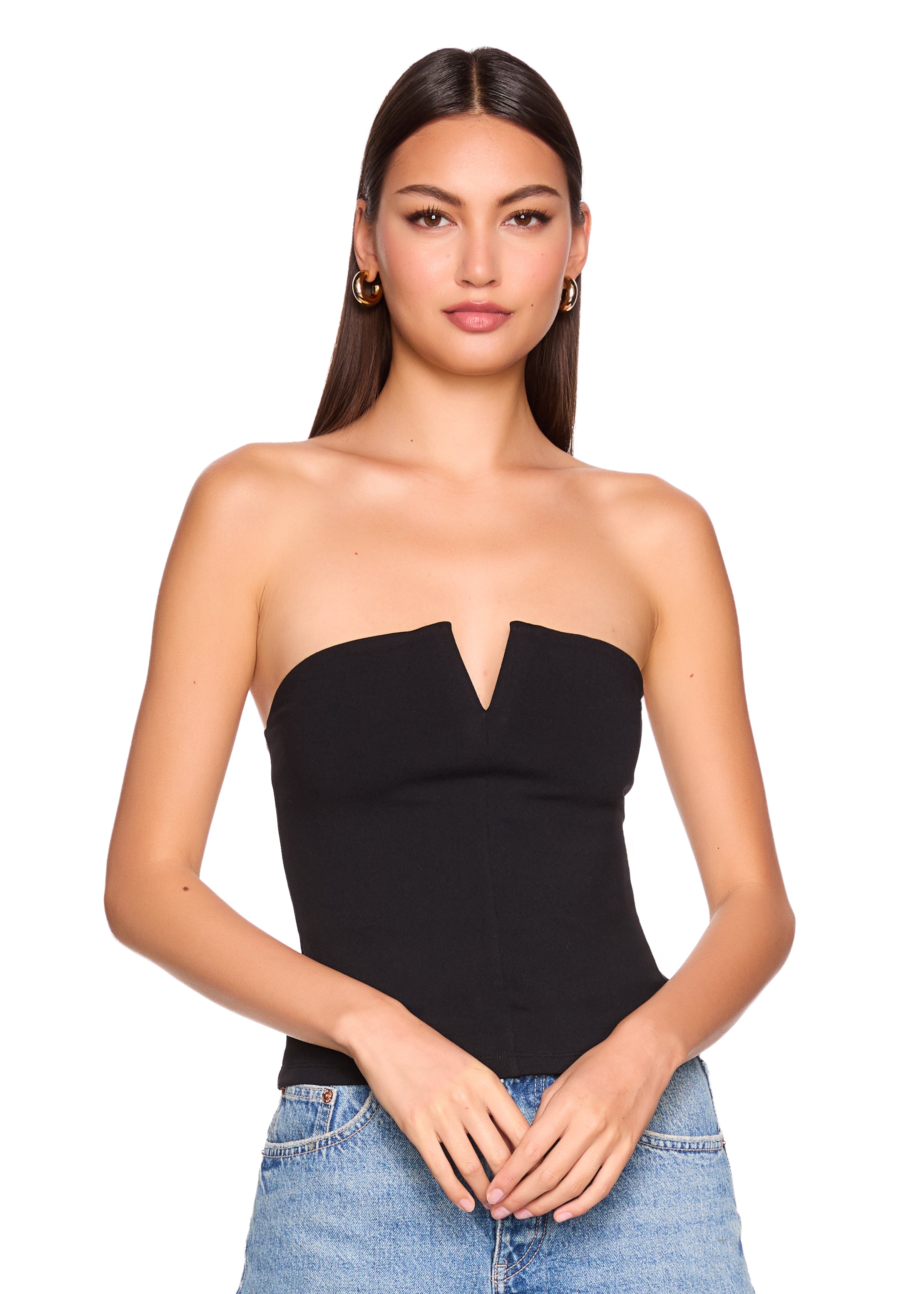 v wire tube top