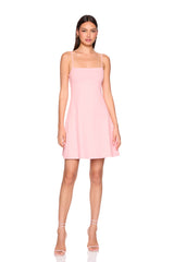 string flare dress