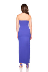 cross front gathered ress