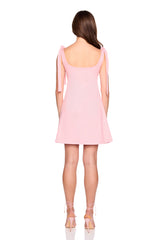 tie strap aline dress