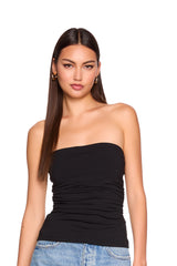 waist gathered tube