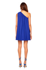 one arm flared dress