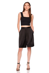 satin short