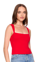 wide angle strap top