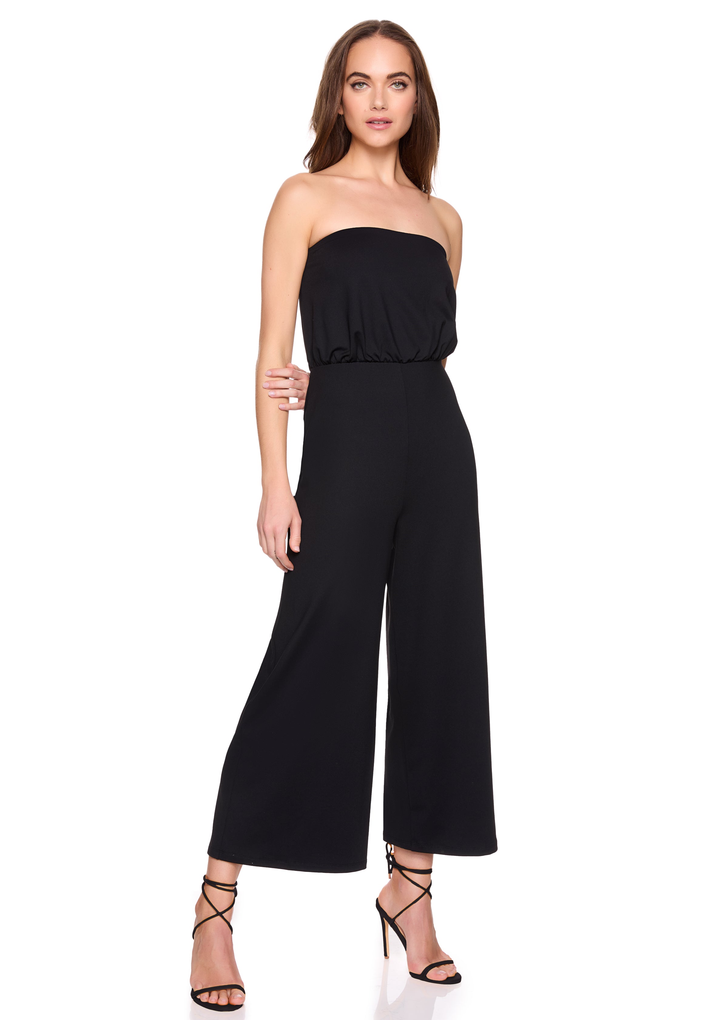 blouson jumpsuit crop jumpsuit