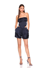 satin shorts