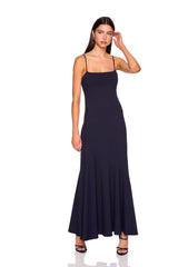string flare dress