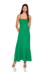 string flare dress