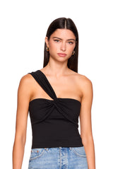 twisted one arm top
